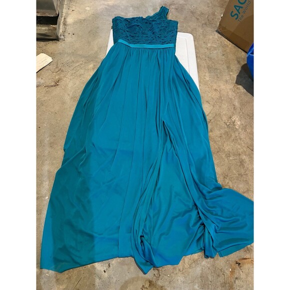 David’s Bridal Bridesmaid Dress size 2 Oasis - Picture 3 of 6